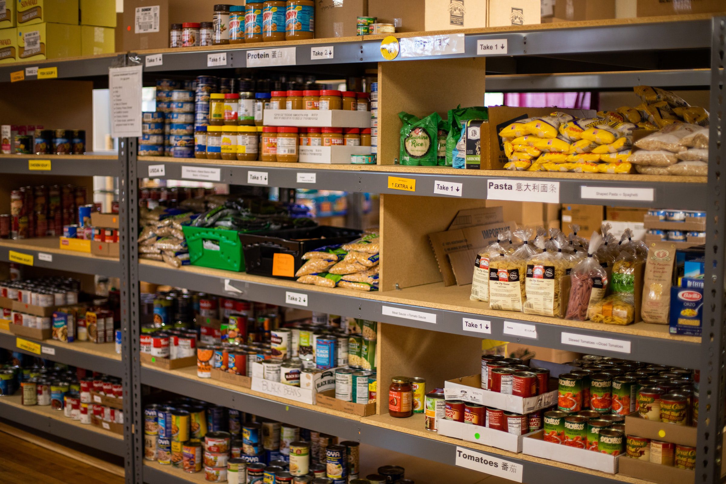 Mother Cabrini Cupboard Food Pantry